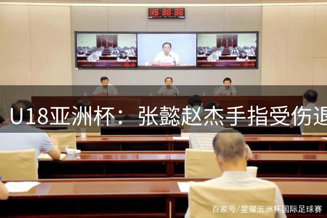 U18亚洲杯：张懿赵杰手指受伤退场治疗